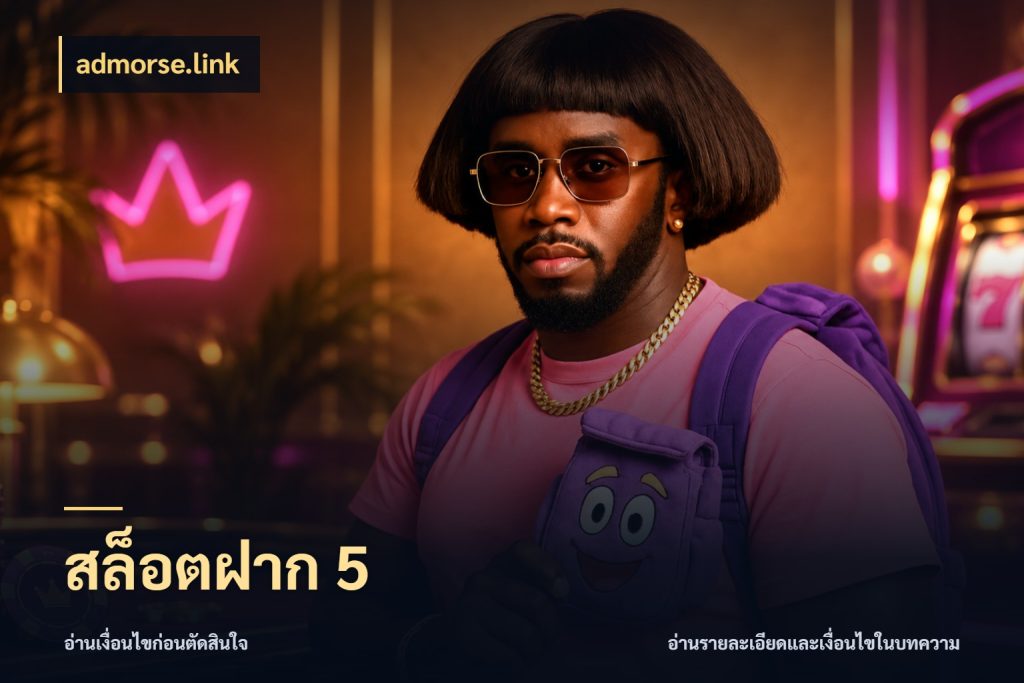 สล็อตฝาก 5 เปิดมุมยอดเริ่มต้นสำหรับคนชอบเกม ในมุม admorse.link
