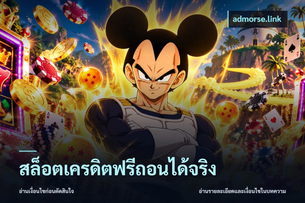 สล็อตเครดิตฟรีถอนได้จริง