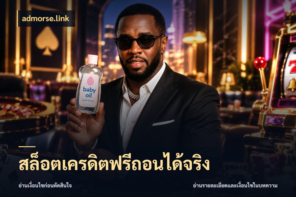 สล็อตเครดิตฟรีถอนได้จริง จากชื่อเครดิตฟรีสู่ความสนุกที่เข้าใจได้ ในมุม admorse.link