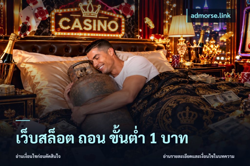 เว็บสล็อต ถอน ขั้นต่ํา 1 บาท
