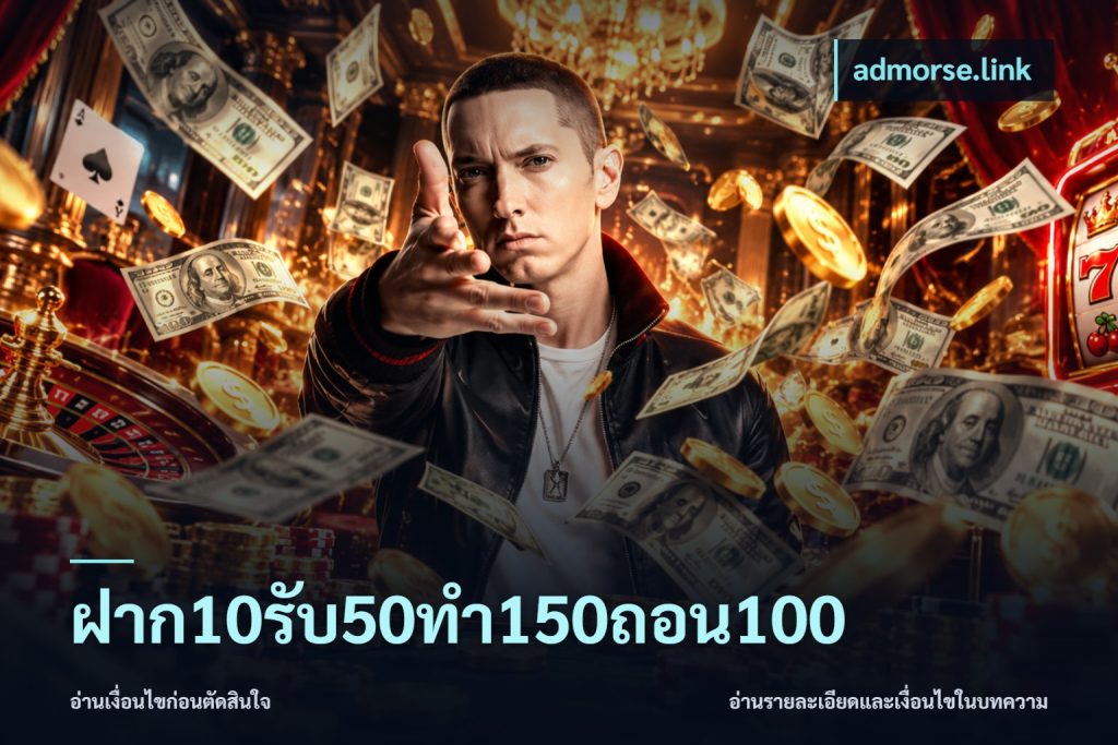 ฝาก10รับ50ทํา150ถอน100