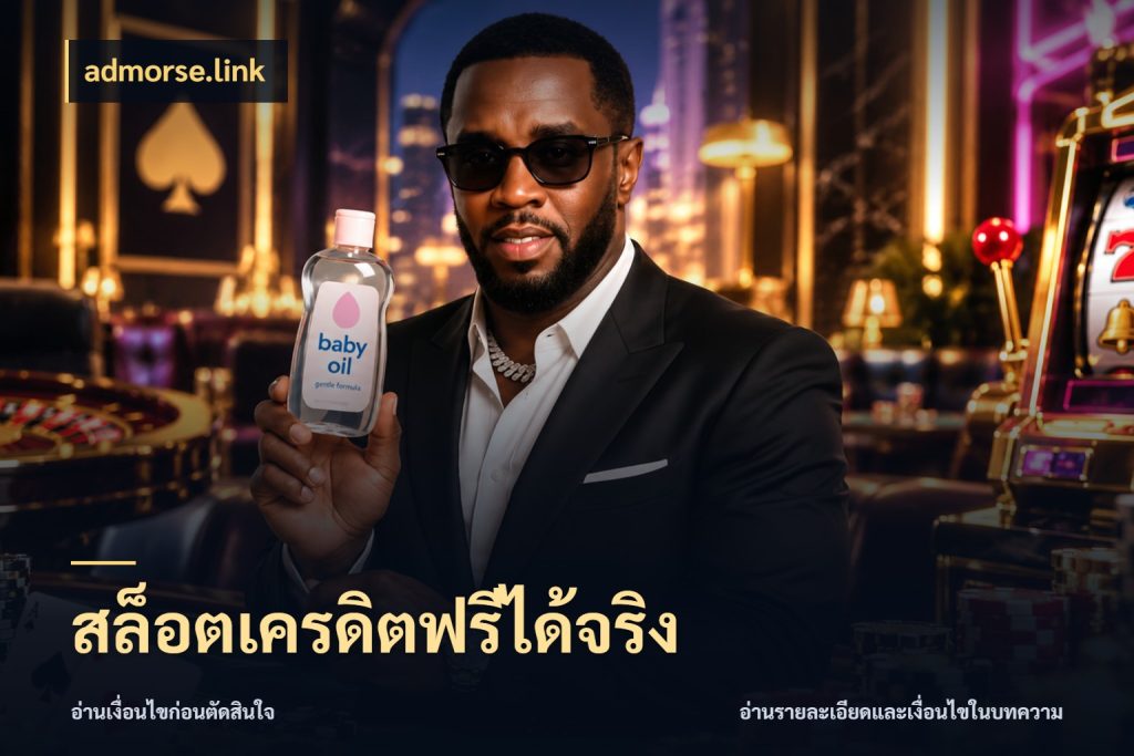 สล็อตเครดิตฟรีได้จริง จับมุมเด่นของเครดิตฟรีให้ตรงใจ สไตล์ admorse.link