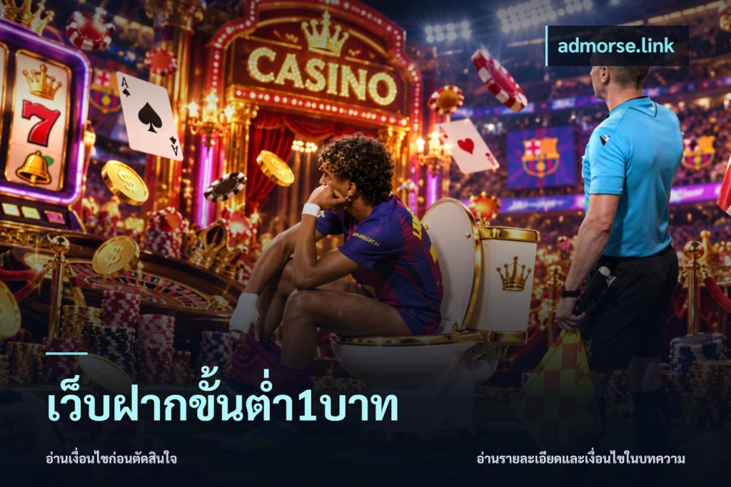 เว็บฝากขั้นต่ำ1บาท