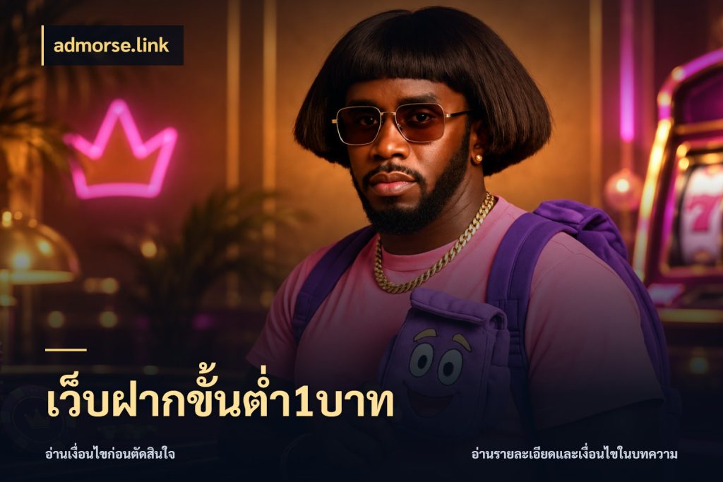 เว็บฝากขั้นต่ำ1บาท admorse.link จำนวนเริ่มต้นกับรายละเอียดที่สายเกมสนใจ