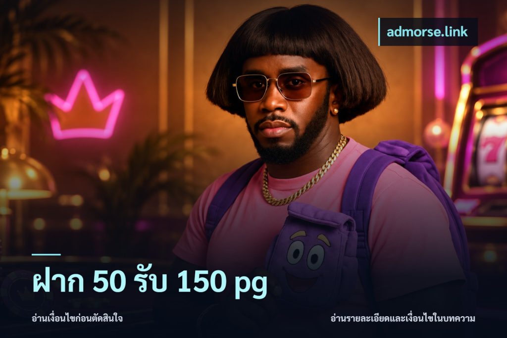 ฝาก 50 รับ 150 pg