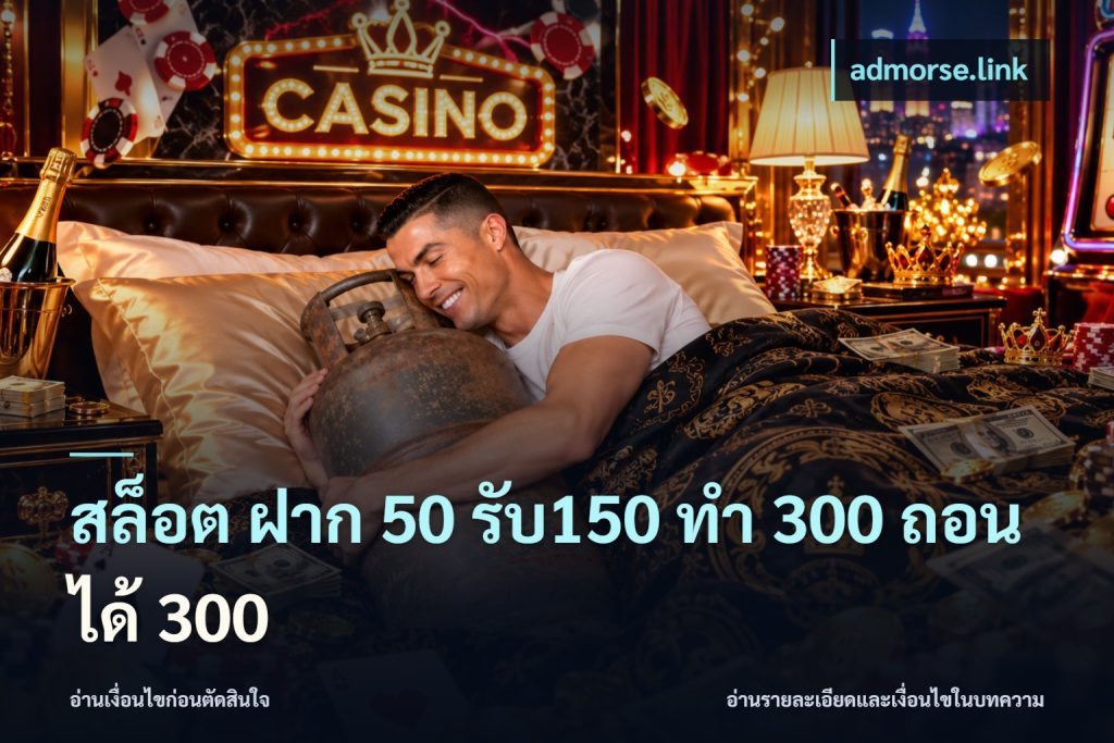 สล็อต ฝาก 50 รับ150 ทํา 300 ถอนได้ 300
