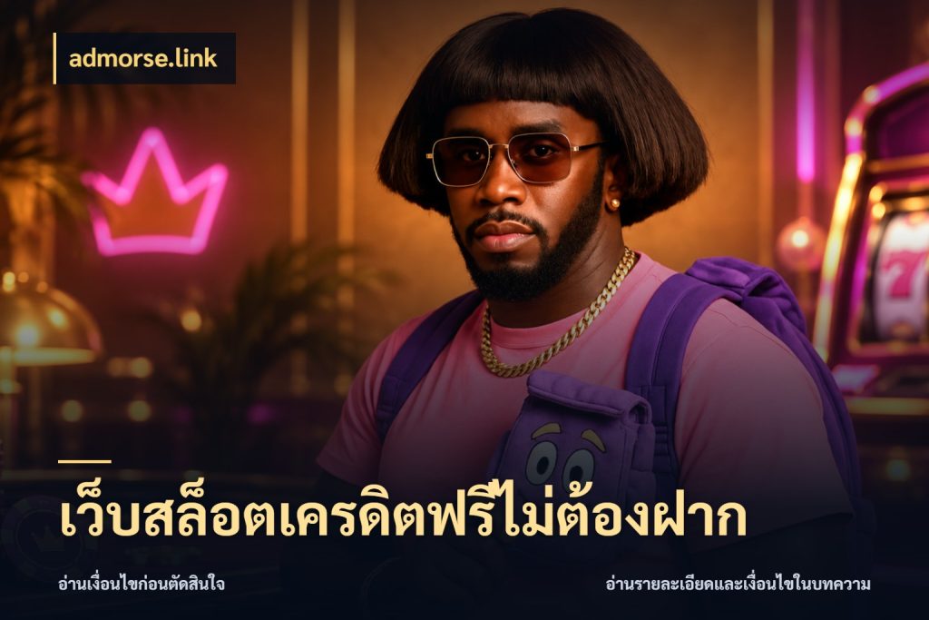 เว็บสล็อตเครดิตฟรีไม่ต้องฝาก admorse.link รู้จักยอดและขอบเขตของเครดิตฟรี