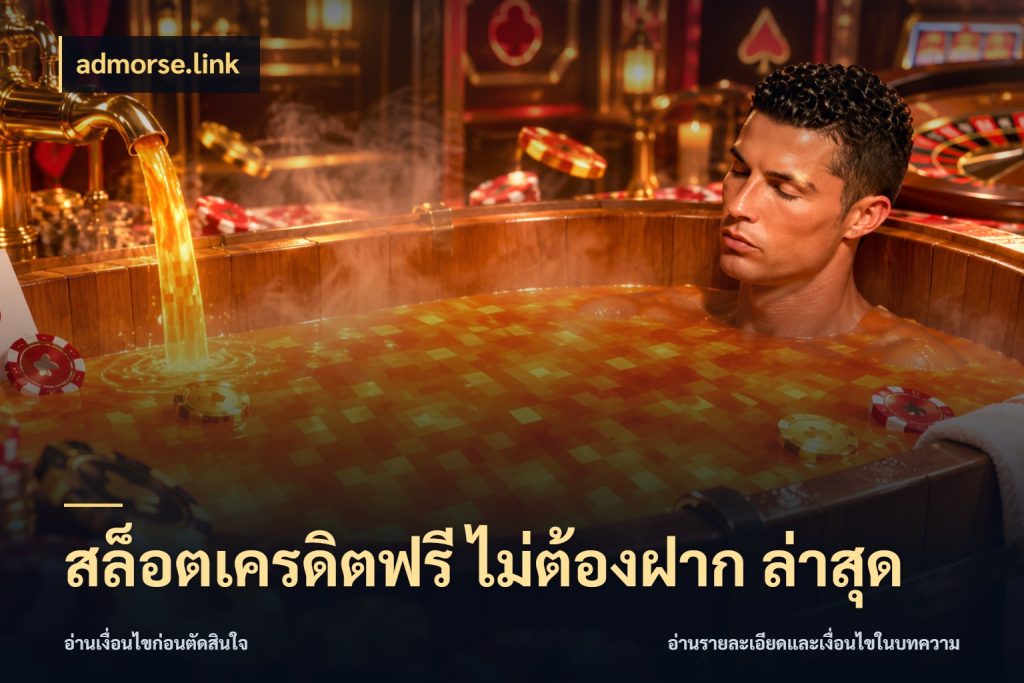 สล็อตเครดิตฟรี ไม่ต้องฝาก ล่าสุด สีสันของเครดิตฟรีและเกมแนวที่ชอบ ในมุม admorse.link