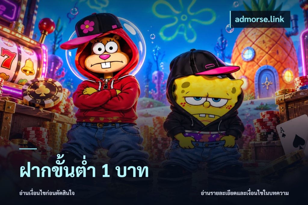 ฝากขั้นต่ำ 1 บาท