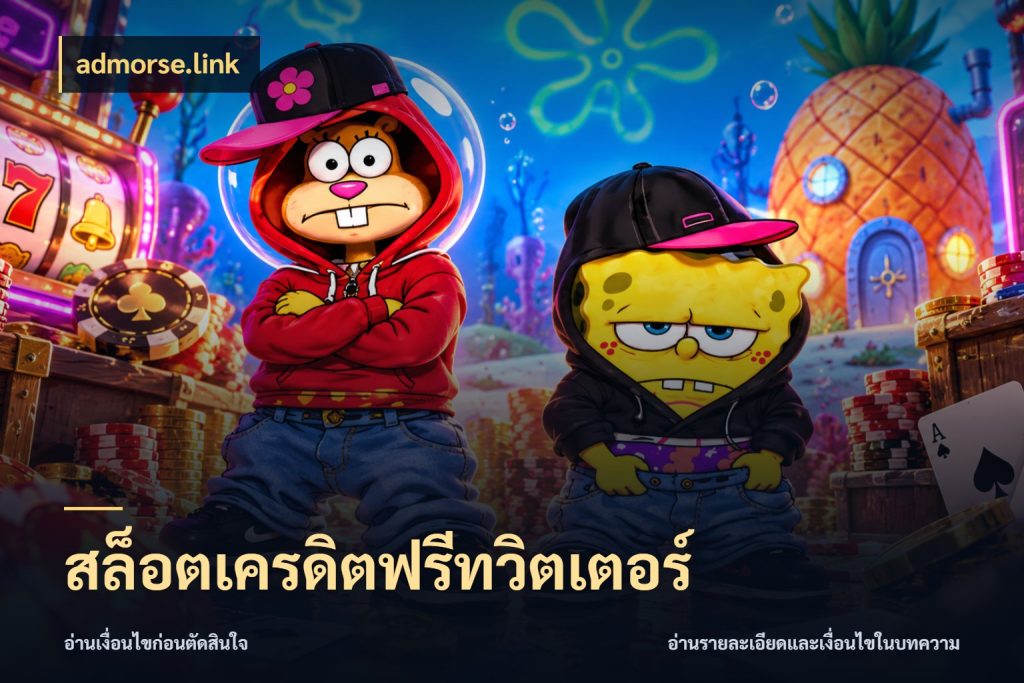 สล็อตเครดิตฟรีทวิตเตอร์ admorse.link ชนิดเครดิตกับสิทธิ์ที่คุณอยากรู้