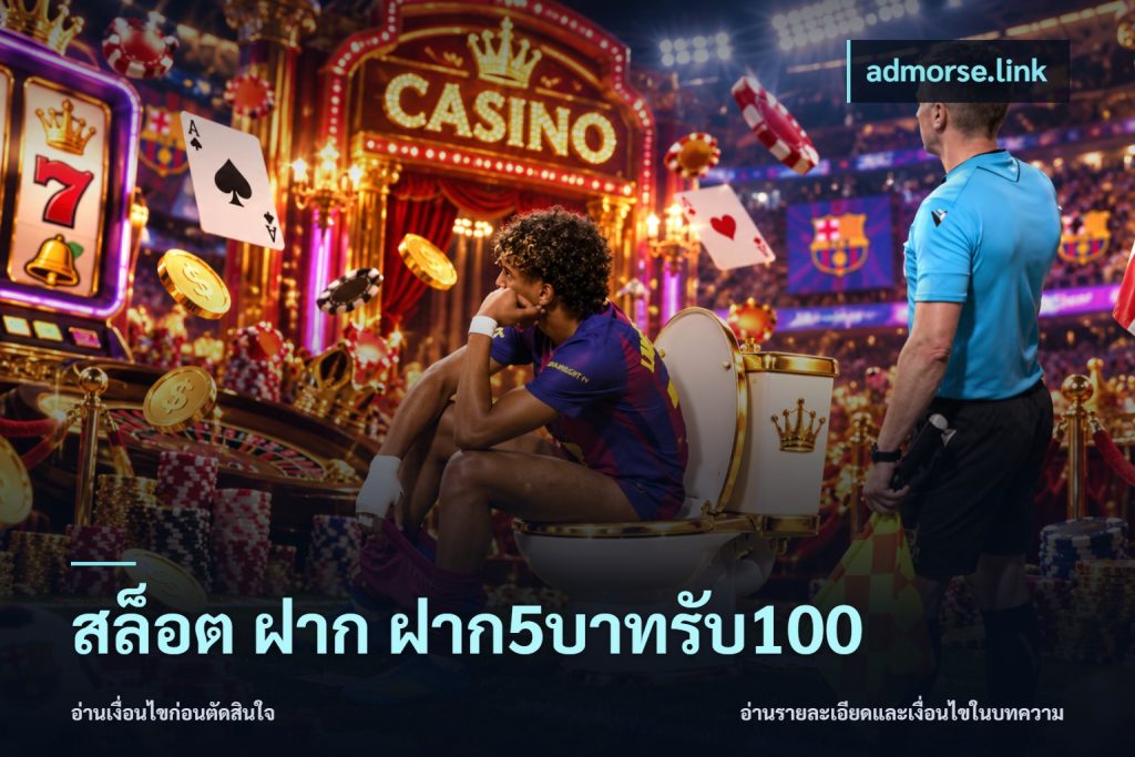 สล็อต ฝาก ฝาก5บาทรับ100