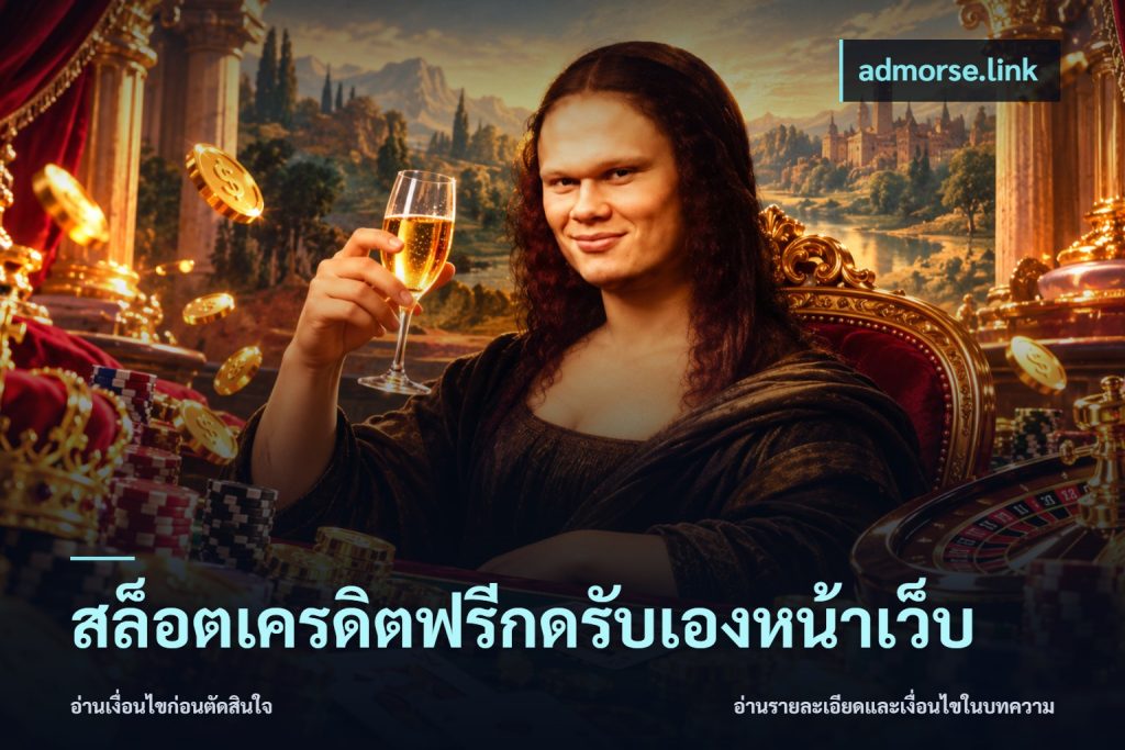 สล็อตเครดิตฟรีกดรับเองหน้าเว็บ