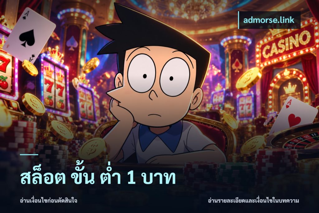 สล็อต ขั้น ต่ํา 1 บาท