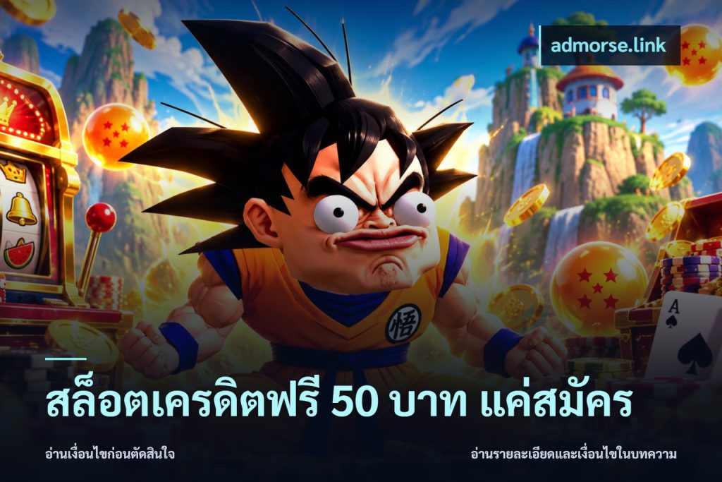 สล็อตเครดิตฟรี 50 บาท แค่สมัคร