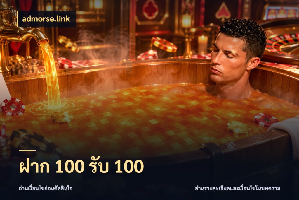 ฝาก 100 รับ 100