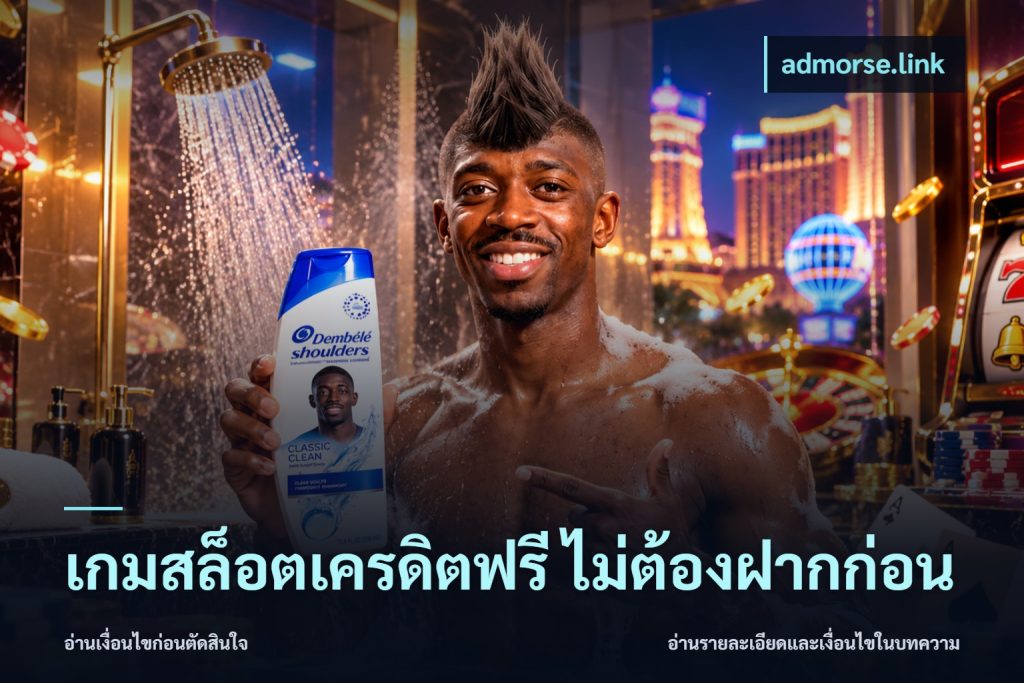 เกมสล็อตเครดิตฟรี ไม่ต้องฝากก่อน