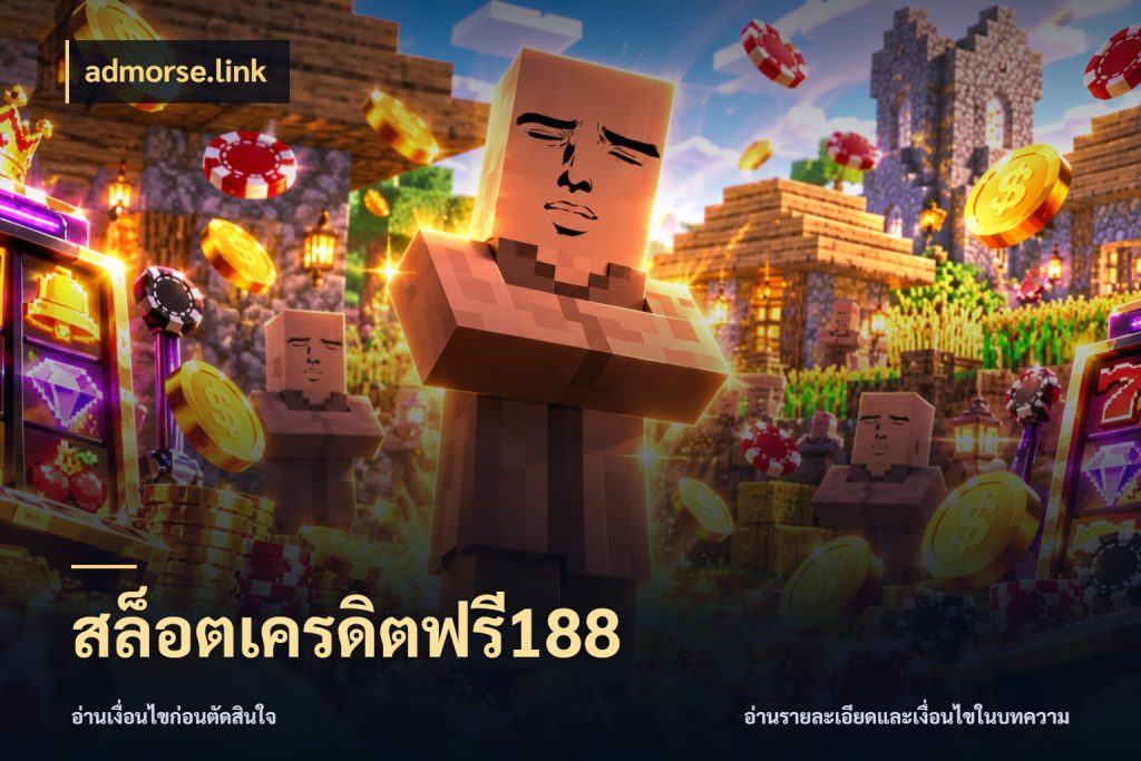 สล็อตเครดิตฟรี188 รู้จักยอดและขอบเขตของเครดิตฟรี กับ admorse.link