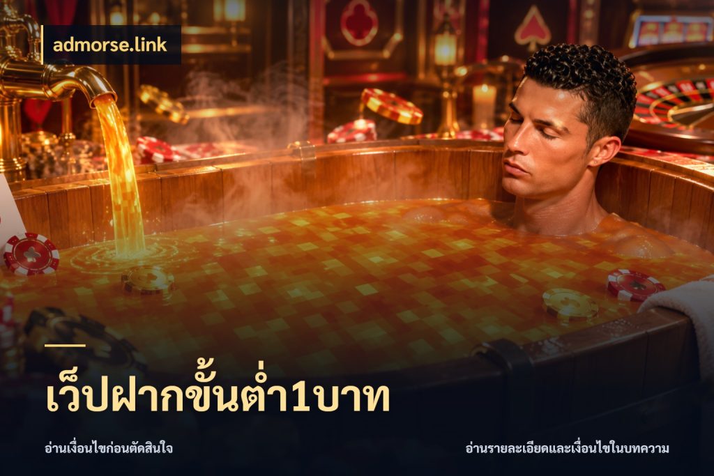เว็ปฝากขั้นต่ำ1บาท สายทุนน้อยเลือกความสนุกให้พอดี กับ admorse.link