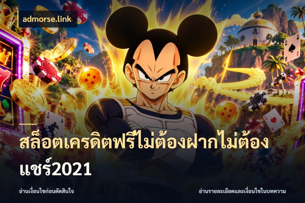สล็อตเครดิตฟรีไม่ต้องฝากไม่ต้องแชร์2021 เครดิตฟรีกับจังหวะลุ้นที่คุณเลือก กับ admorse.link