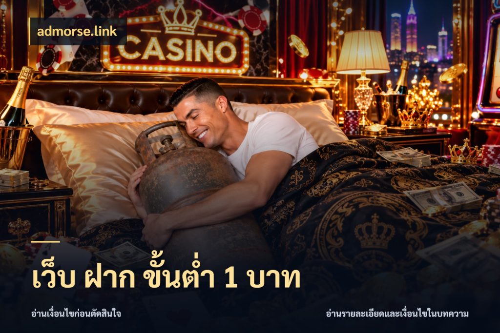 เว็บ ฝาก ขั้นต่ำ 1 บาท เปิดมุมยอดเริ่มต้นสำหรับคนชอบเกม สไตล์ admorse.link