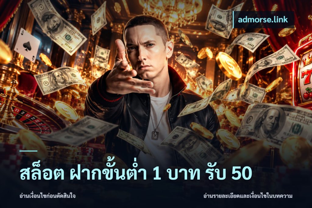 สล็อต ฝากขั้นต่ำ 1 บาท รับ 50