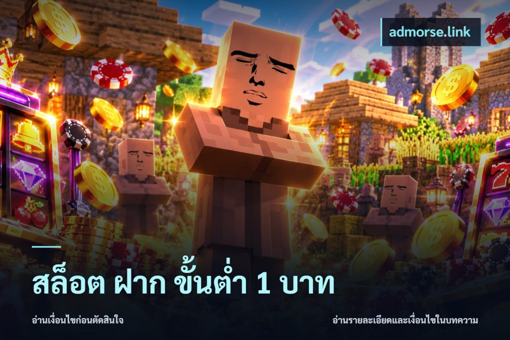 สล็อต ฝาก ขั้นต่ำ 1 บาท