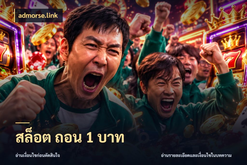 สล็อต ถอน 1 บาท admorse.link จัดจังหวะสนุกให้เข้ากับงบที่ตั้งไว้