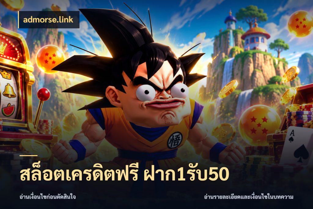 สล็อตเครดิตฟรี ฝาก1รับ50 เปิดมุมโปรให้เข้ากับเกมแนวโปรด สไตล์ admorse.link
