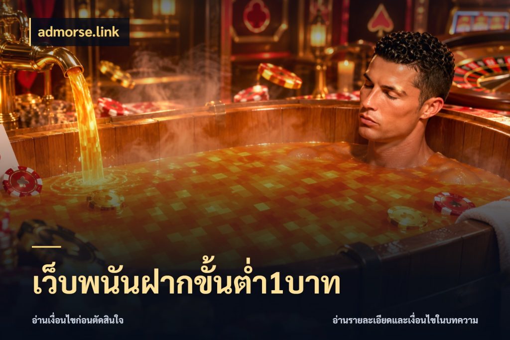 เว็บพนันฝากขั้นต่ำ1บาท ยอดเริ่มต้นน่าจับตากับสิทธิ์ที่เกี่ยวข้อง ในมุม admorse.link