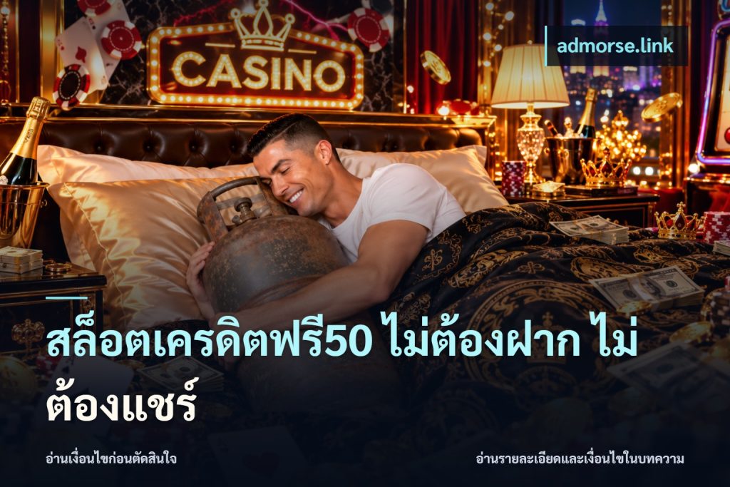 สล็อตเครดิตฟรี50 ไม่ต้องฝาก ไม่ต้องแชร์