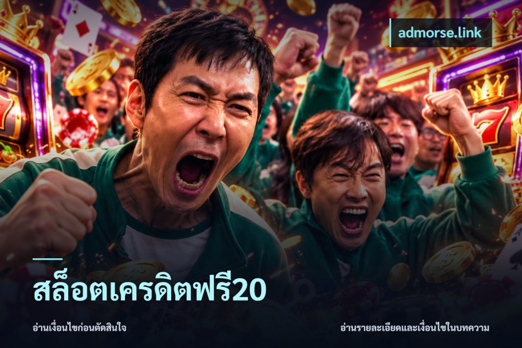 สล็อตเครดิตฟรี20