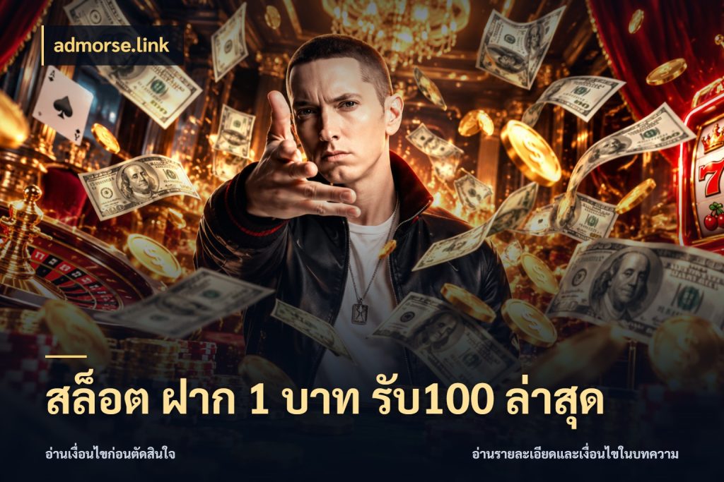 สล็อต ฝาก 1 บาท รับ100 ล่าสุด โปรยอดรับที่สายเกมสนใจ สไตล์ admorse.link
