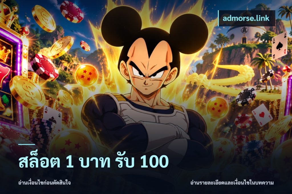 สล็อต 1 บาท รับ 100