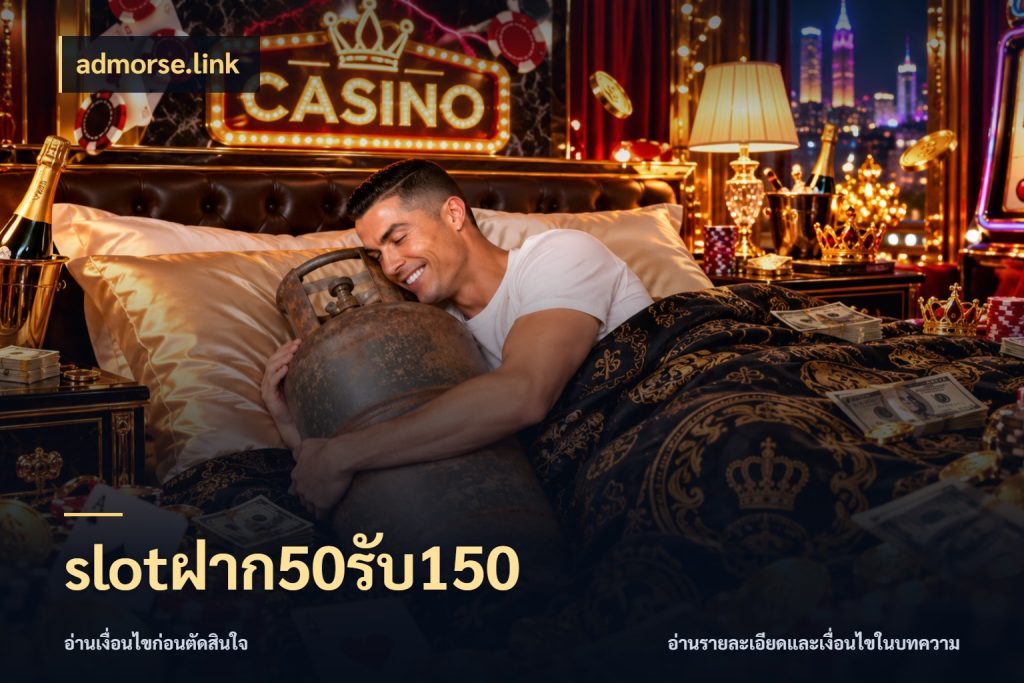 slotฝาก50รับ150 รูปแบบโบนัสกับสิทธิ์ของสายเกม สไตล์ admorse.link