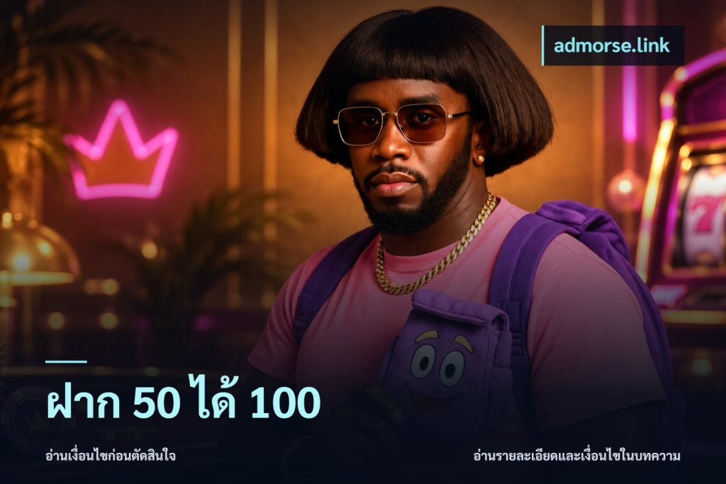 ฝาก 50 ได้ 100