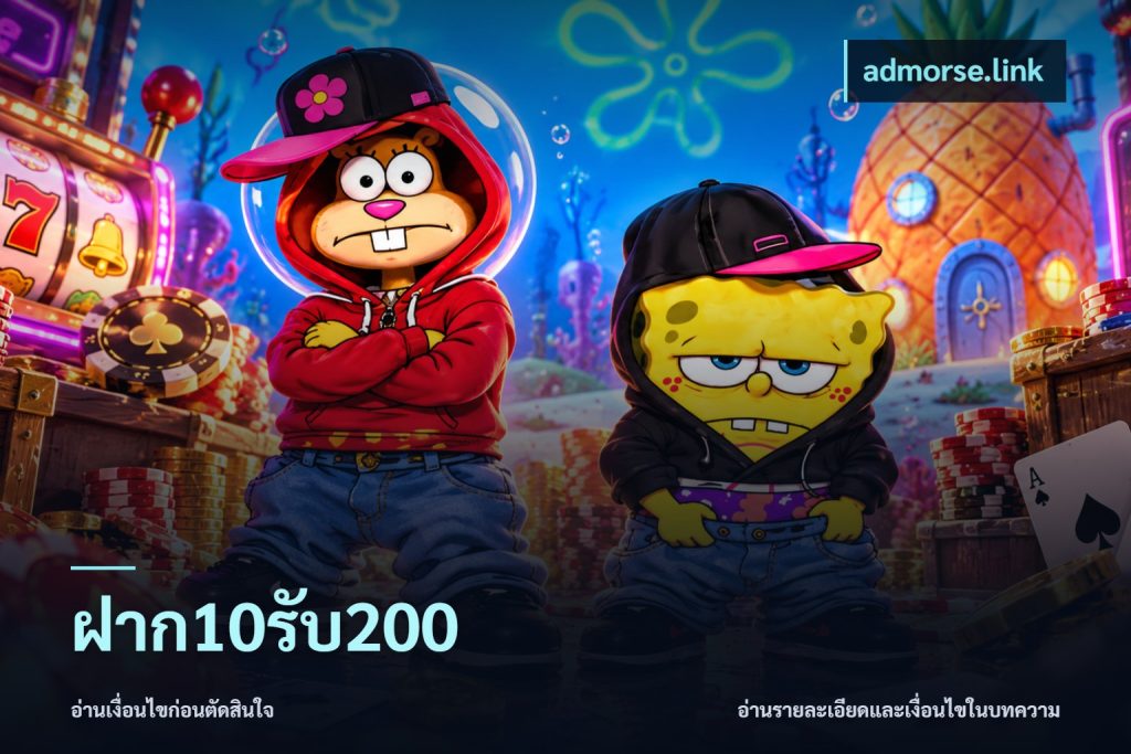 ฝาก10รับ200