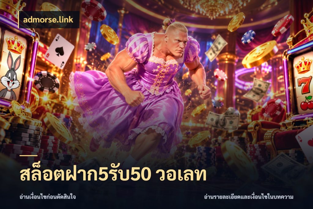 สล็อตฝาก5รับ50 วอเลท