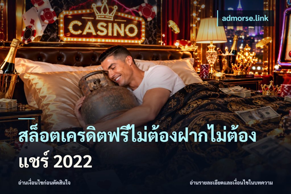 สล็อตเครดิตฟรีไม่ต้องฝากไม่ต้องแชร์ 2022