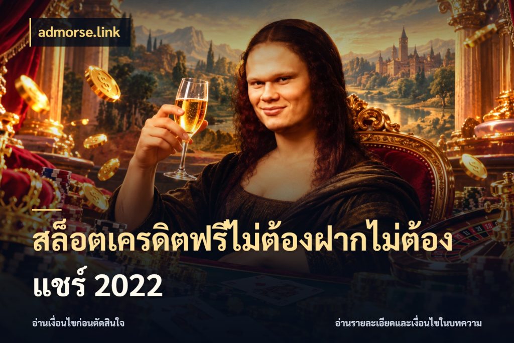 สล็อตเครดิตฟรีไม่ต้องฝากไม่ต้องแชร์ 2022 สายโบนัสเลือกมุมเครดิตให้ตรงสไตล์ สไตล์ admorse.link