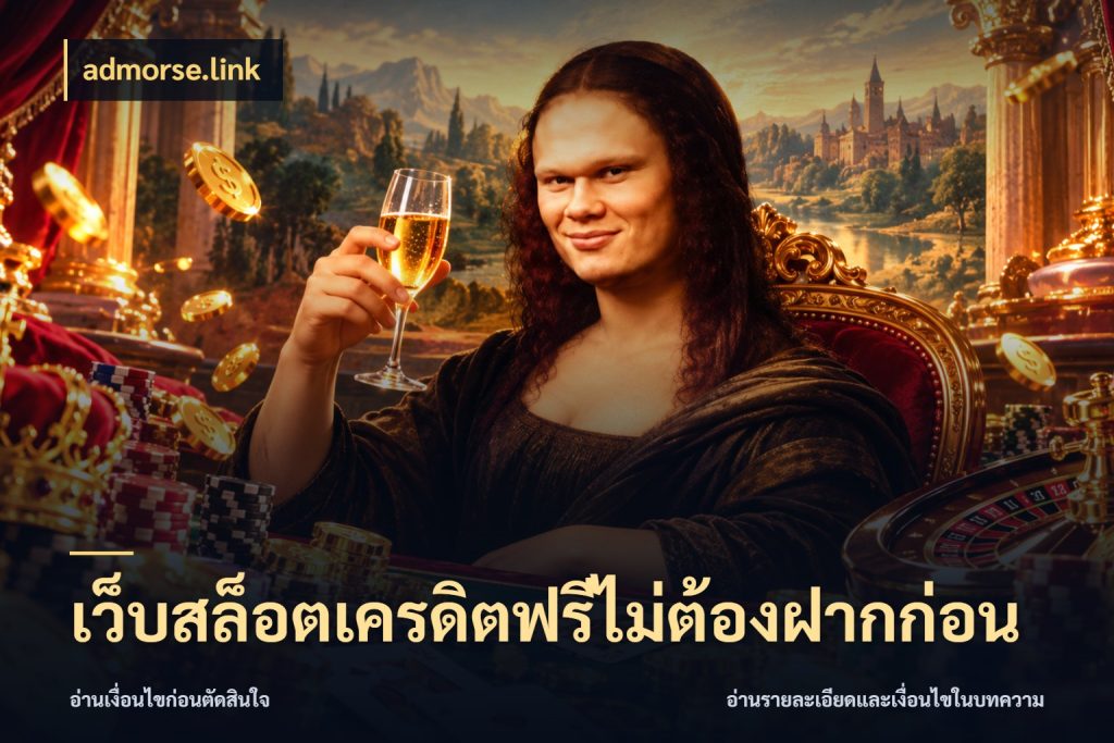 เว็บสล็อตเครดิตฟรีไม่ต้องฝากก่อน สายโบนัสเลือกมุมเครดิตให้ตรงสไตล์ สไตล์ admorse.link