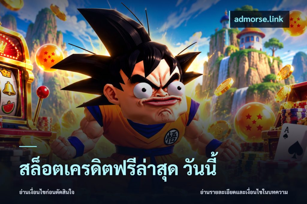 สล็อตเครดิตฟรีล่าสุด วันนี้