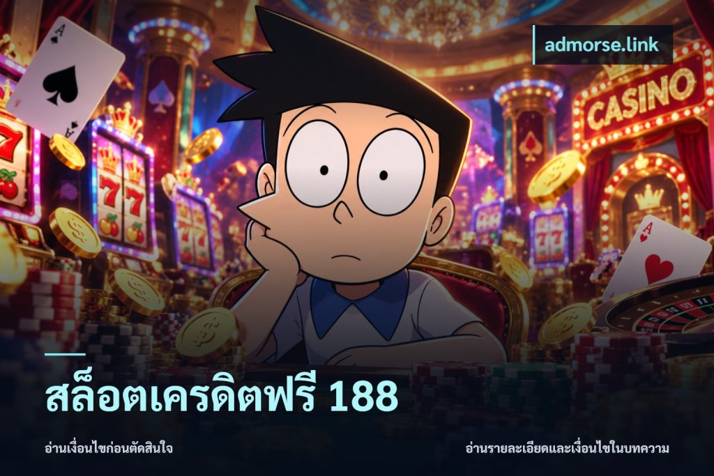 สล็อตเครดิตฟรี 188