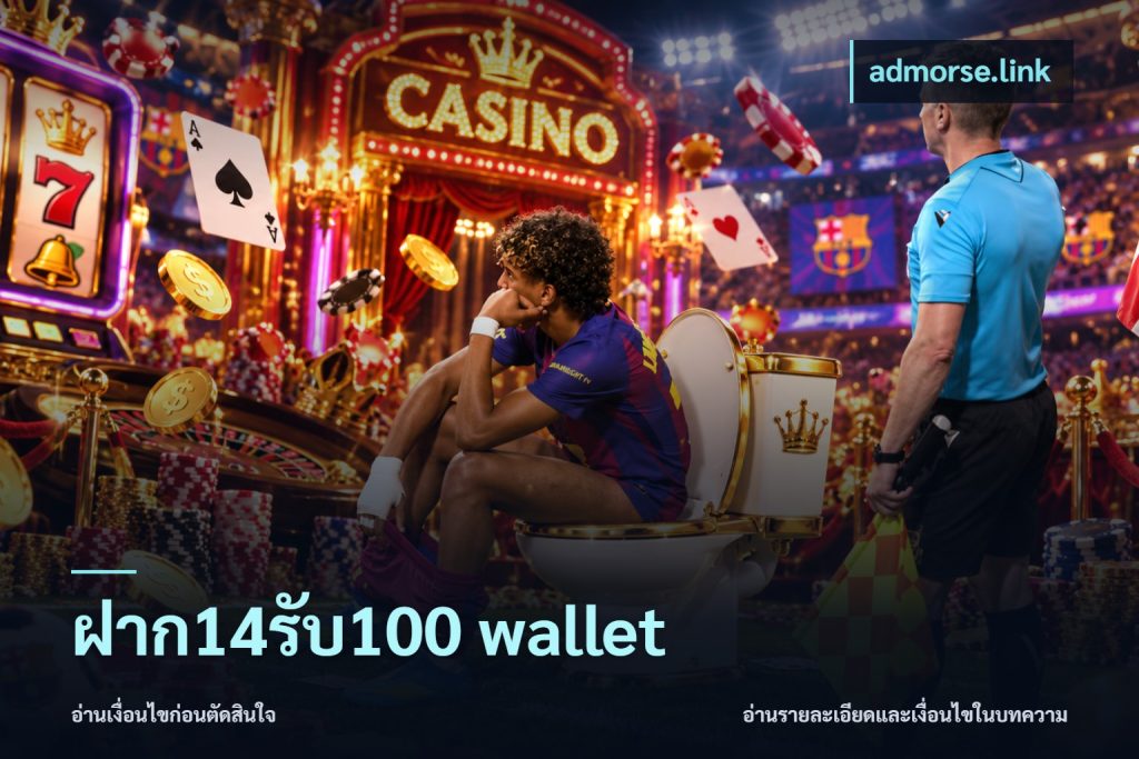 ฝาก14รับ100 wallet