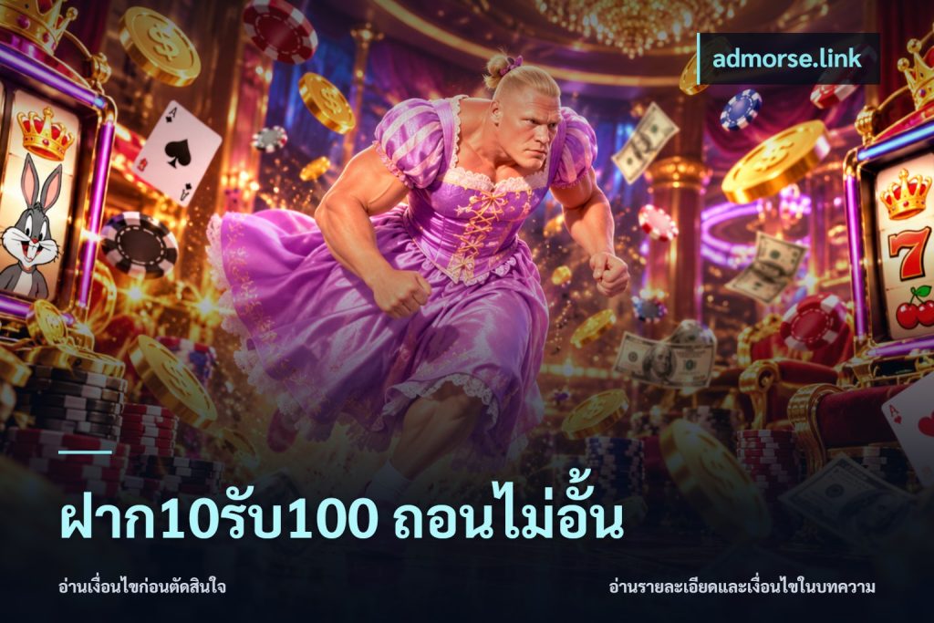 ฝาก10รับ100 ถอนไม่อั้น