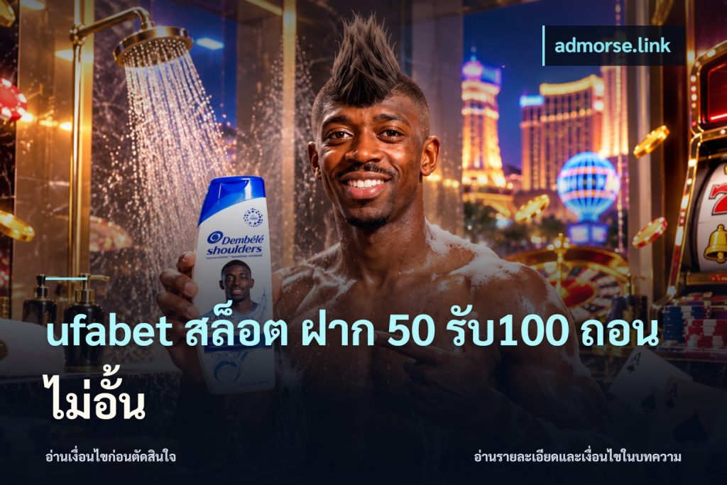 ufabet สล็อต ฝาก 50 รับ100 ถอนไม่อั้น