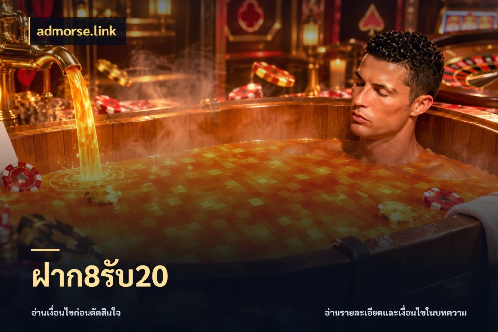 ฝาก8รับ20 สายโบนัสเลือกจังหวะสนุกได้อย่างไร กับ admorse.link