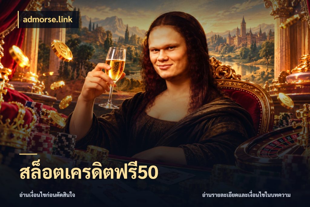 สล็อตเครดิตฟรี50 สีสันของเครดิตฟรีและเกมแนวที่ชอบ กับ admorse.link