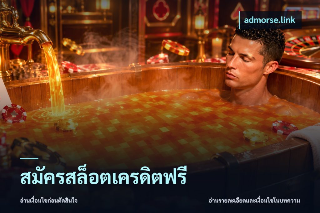 สมัครสล็อตเครดิตฟรี