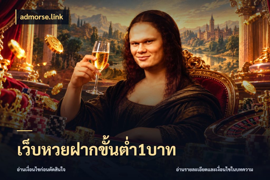 เว็บหวยฝากขั้นต่ำ1บาท สายหวยเลือกจังหวะให้พอดีกับตัวเอง สไตล์ admorse.link