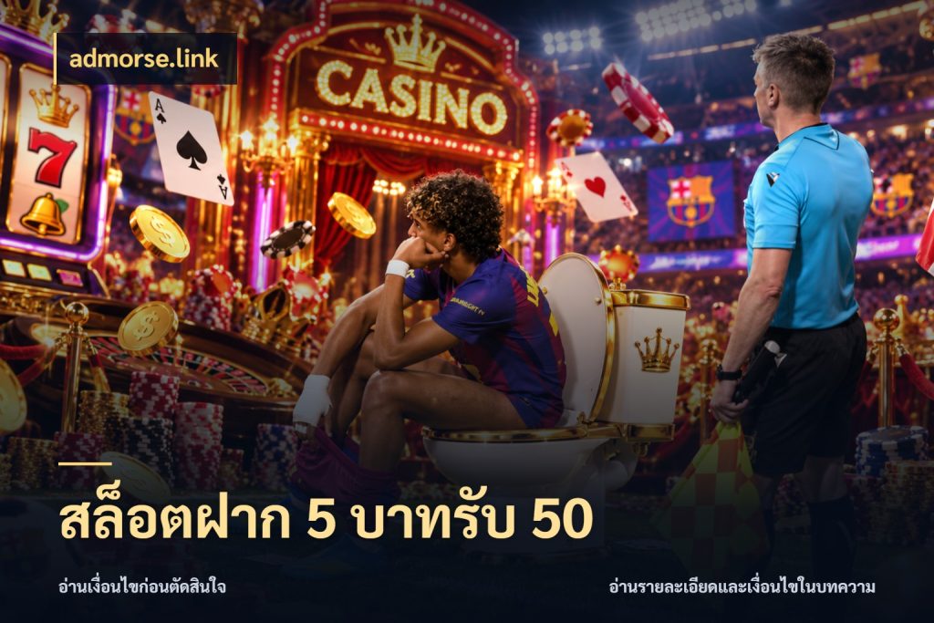 สล็อตฝาก 5 บาทรับ 50 admorse.link สายโบนัสเลือกจังหวะสนุกได้อย่างไร